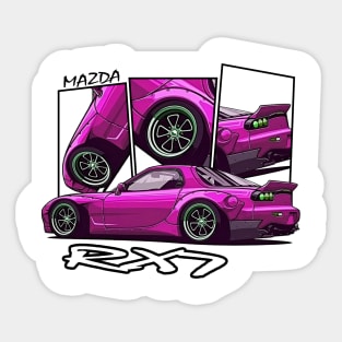 Mazda RX7, JDM Sticker